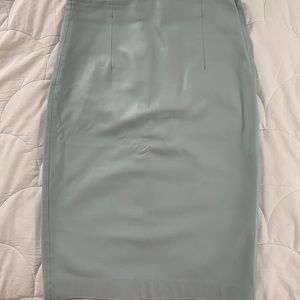 Zara leather skirt